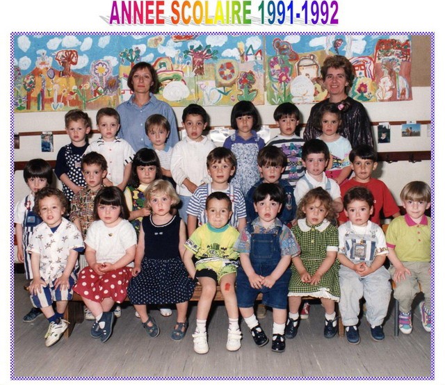 1991-1992 avec noms sur photo suivante